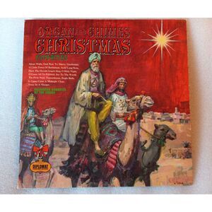 Organ And Chimes Christmas Favorites LP Diplomat Alexander Goodrich At The Organ